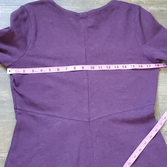 Athleta Active Outdoor Dress w/ Zipper Detail-Plum - Picture 8 of 9